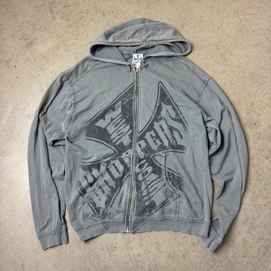 (M-L) 2000s Choppers Zip Hoodie