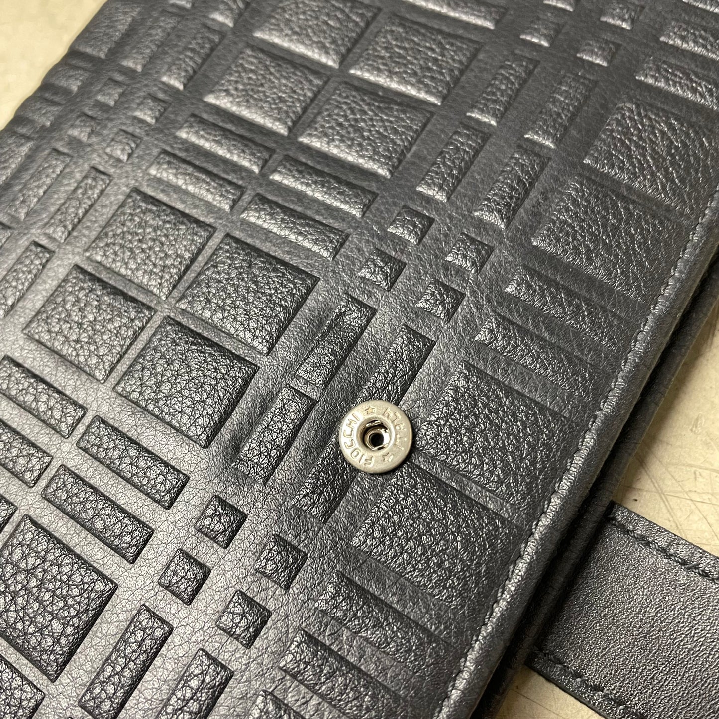 Burberry London Leder Geldbeutel schwarz