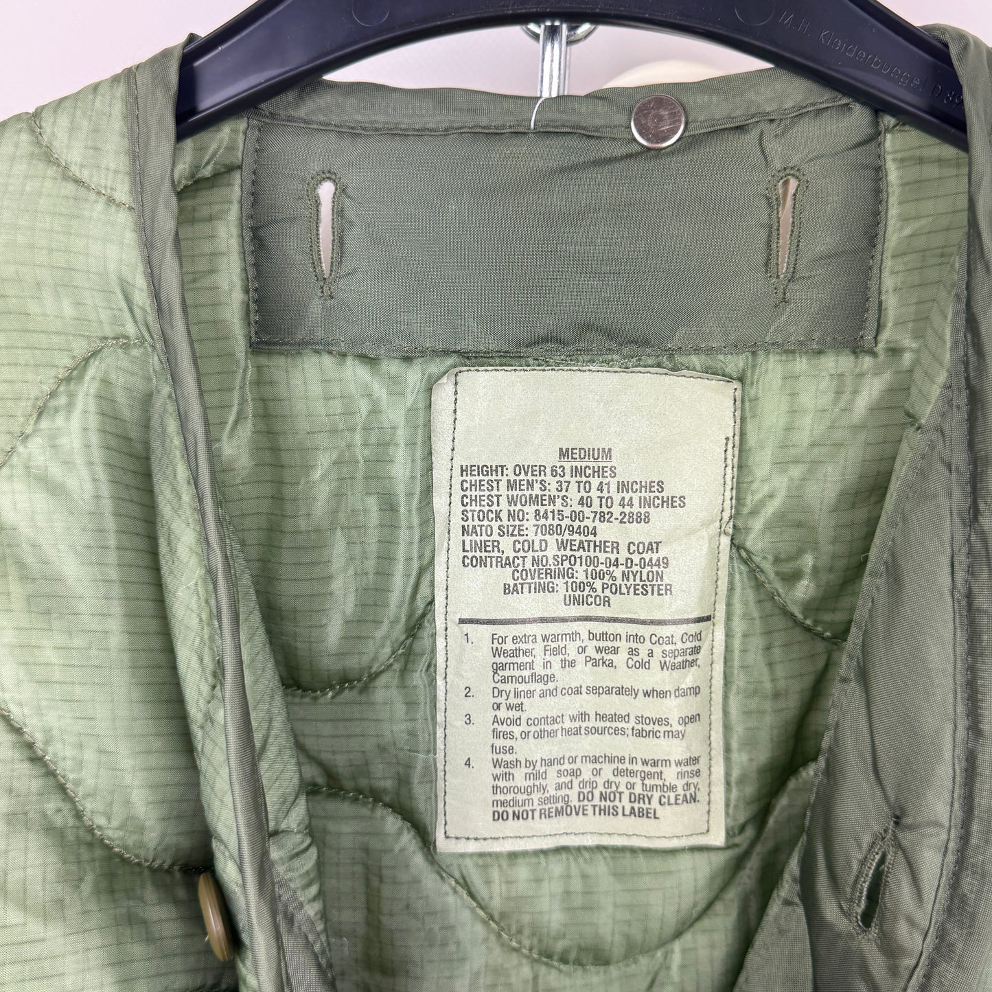 (M) MILITARY BOMBERJACKE
