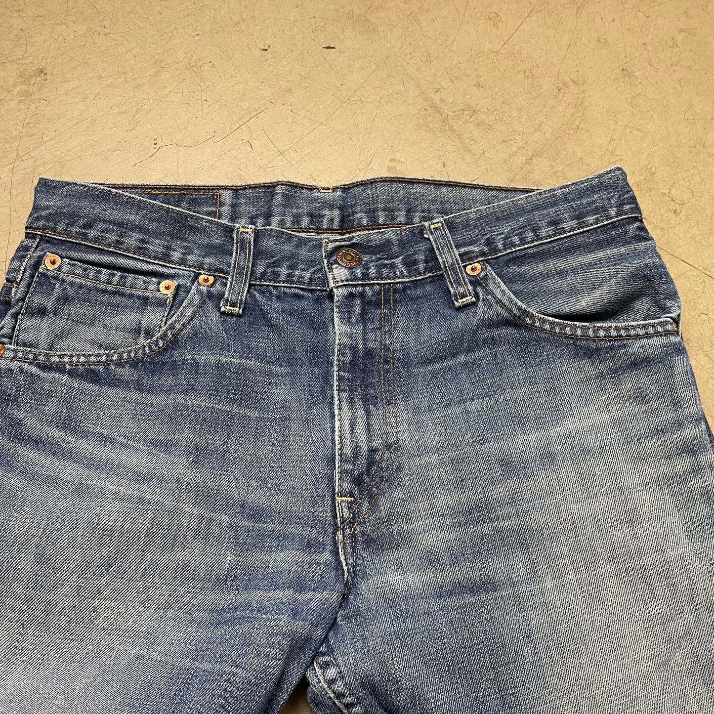 (M) Levi’s 507 Jeanshose faded blau W31L34