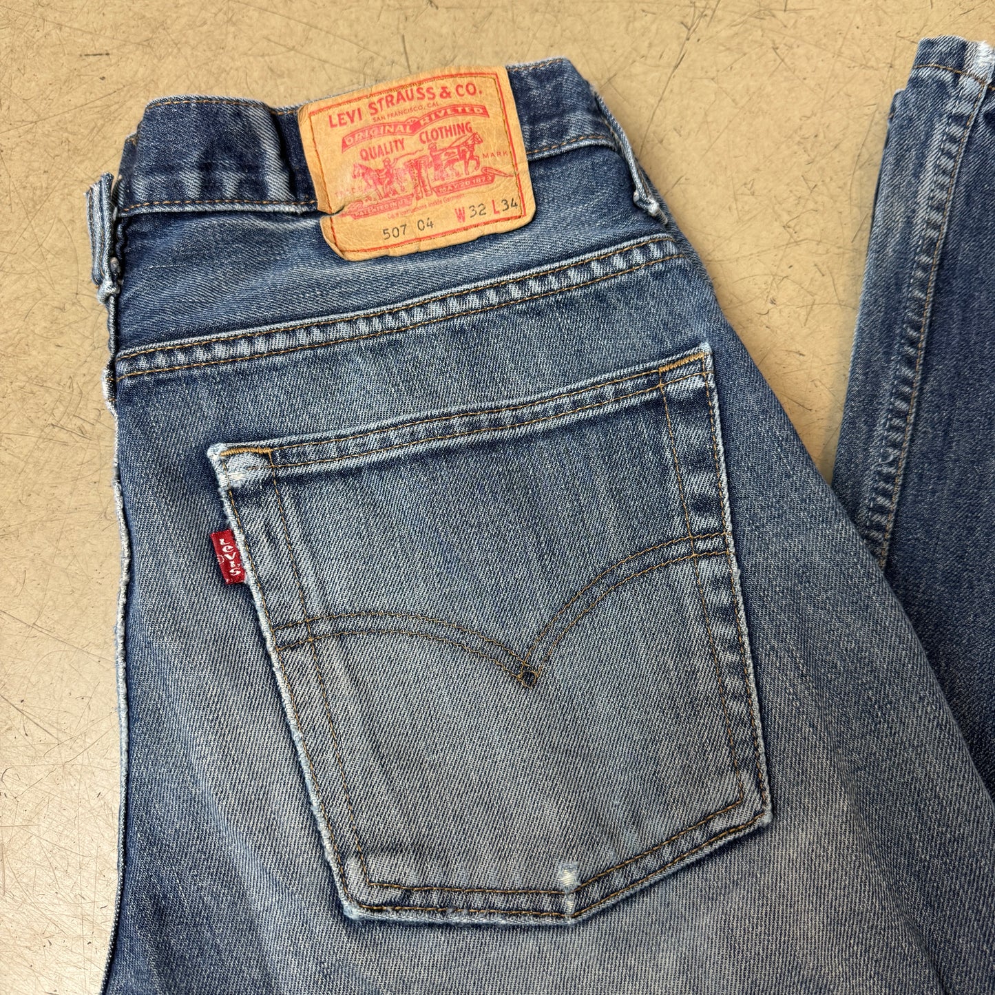 (M-L) Levi’s 507 04 Jeanshose W32/L34
