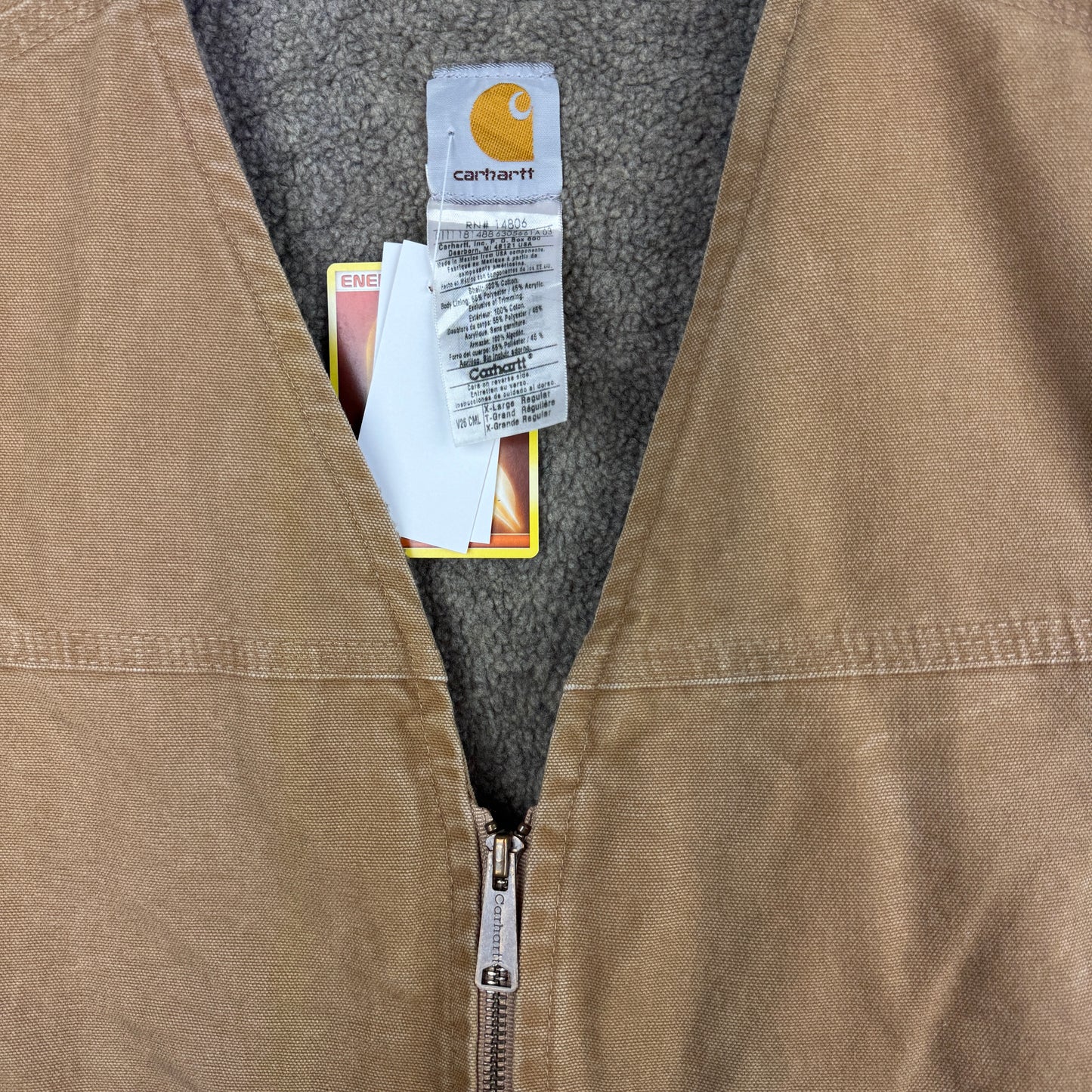 (XL) 90s CARHARTT WORKWEAR WESTE