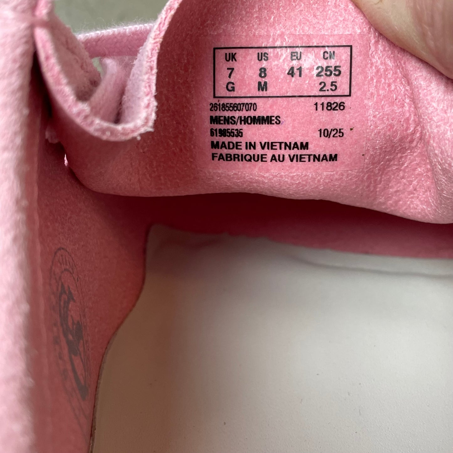 (41) Clarks Wallabee rosa Wildleder Sneaker Schuh