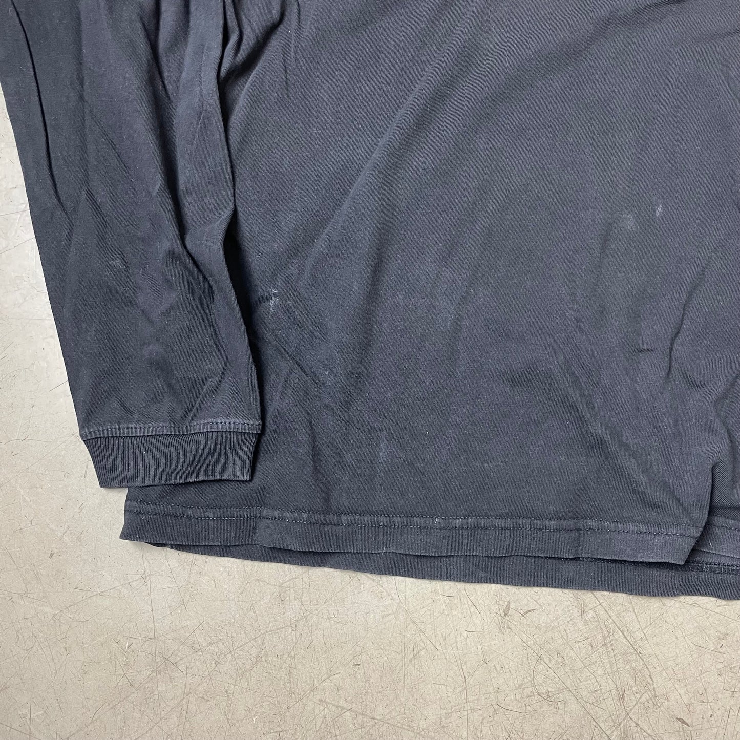 (XL) Milwaukee Biker Flames Henley Longsleeve schwarz orange