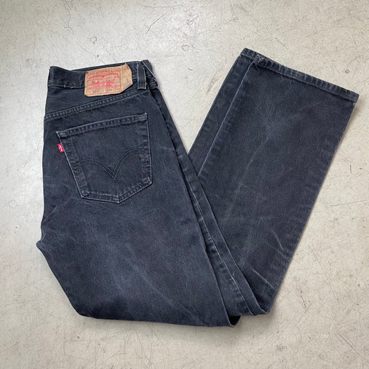 (L) Levi’s 501 Jeanshose schwarz W34/L32