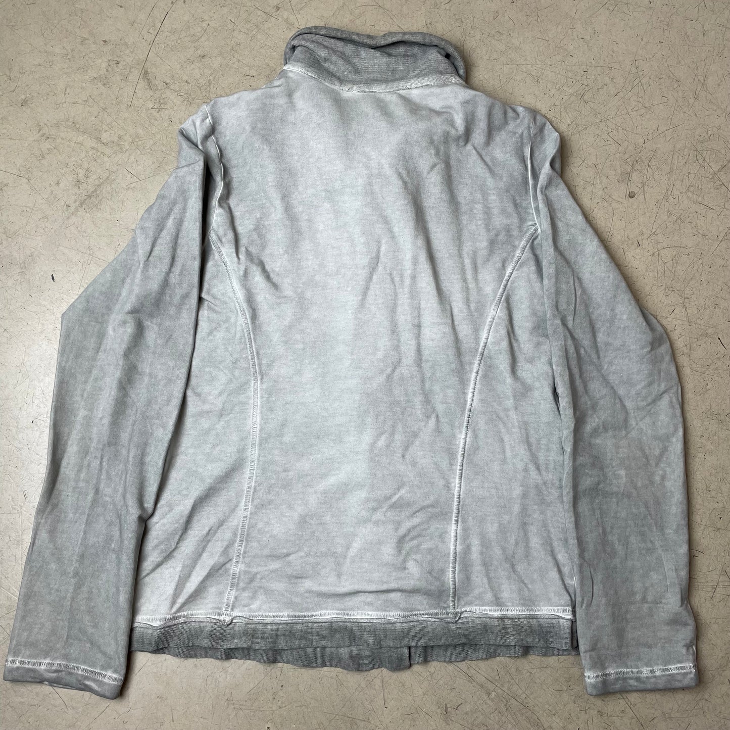 (XL) Bottega Cotton Cardigan Faded hellgrau