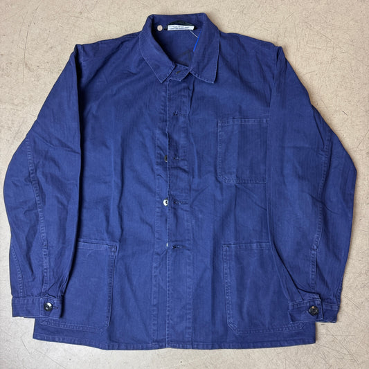 (L) French Work Shirt blau