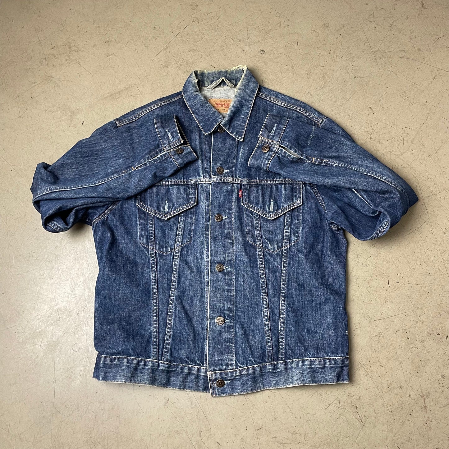 (XXL) Vintage Levi’s Jeansjacke Denim blau