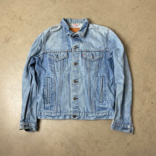 (S) 1983 Levi’s Denim Jacket Jeansjacke faded hellblau