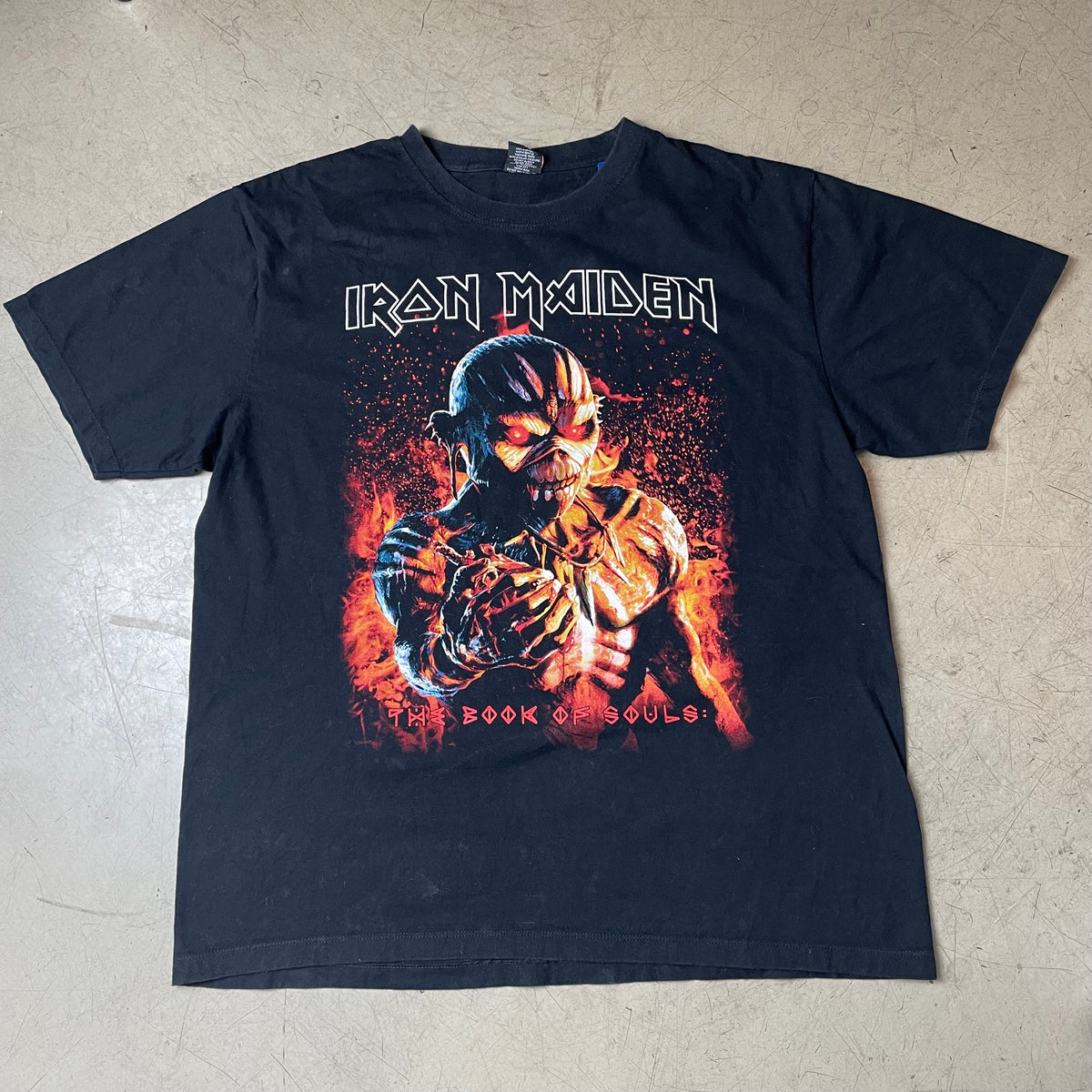 (XL) Iron Maiden The Book Of Souls Band Tshirt schwarz
