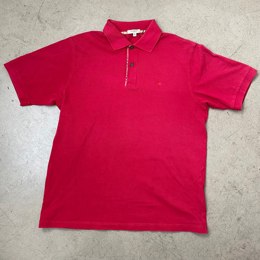 (M) Burberry Polo Tshirt Herren rot