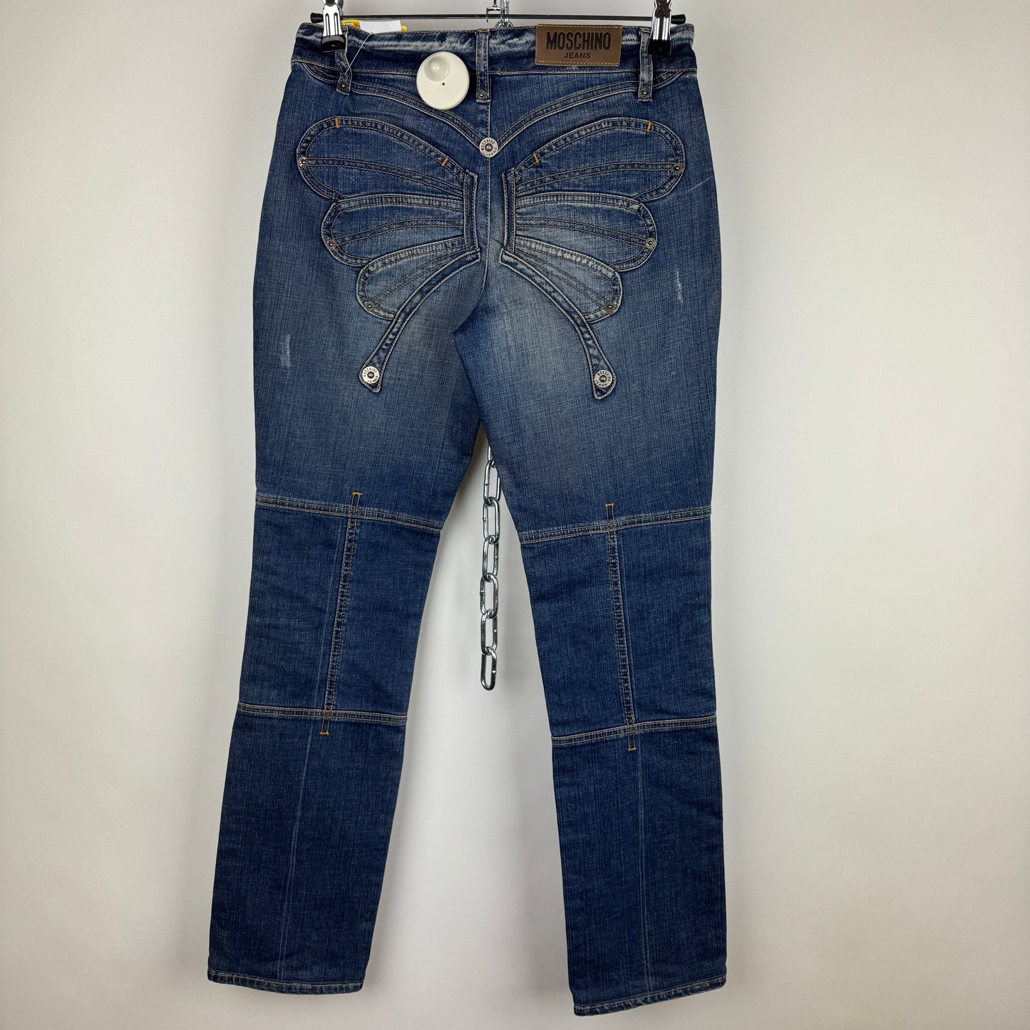 (S) MOSCHINO BUTTERFLY JEANS