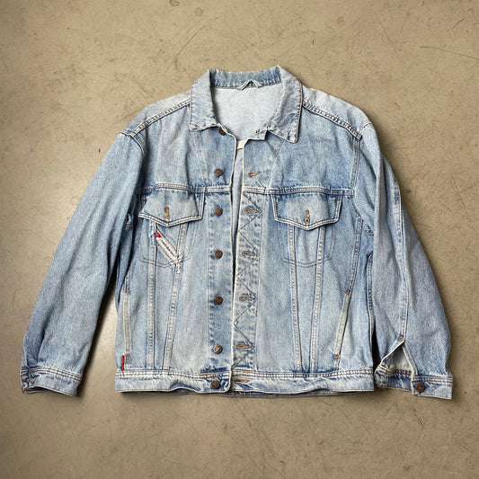 (XL) Vintage Mac Jeansjacke hellblau