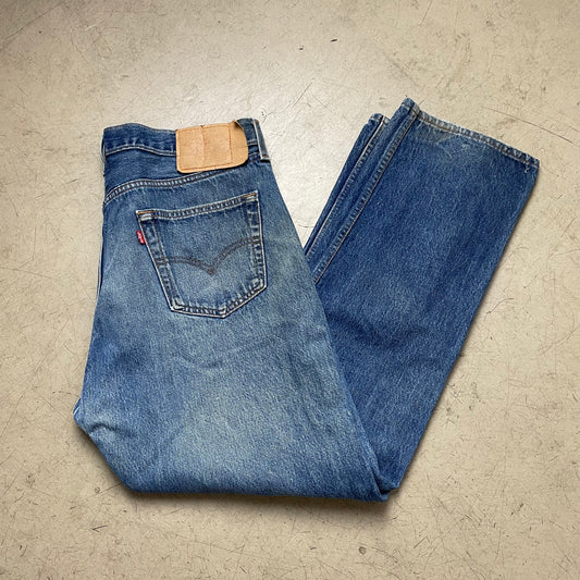 (L-XL) 1996 Levi’s 501 Jeanshose W38L32