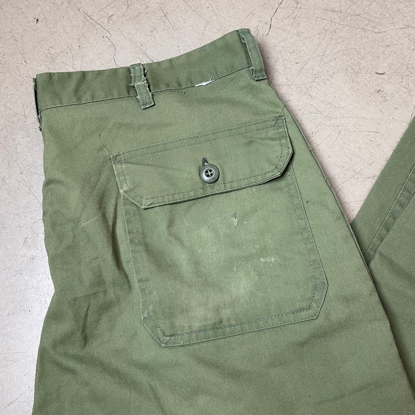 (XL) US Army Front Pocket Utility Fatigue Pants olivgrün W38L32