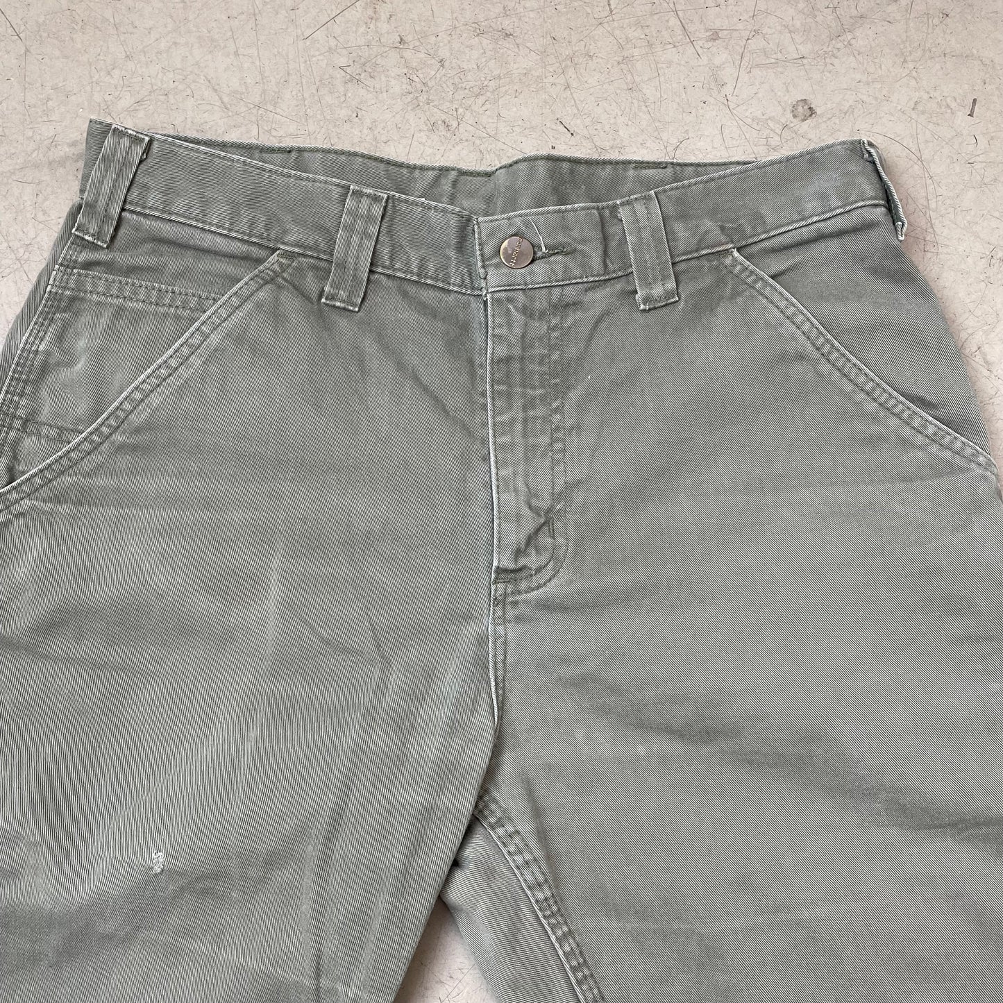 (M) Carhartt Workwear Carpenter Pants olivgrün W32L30