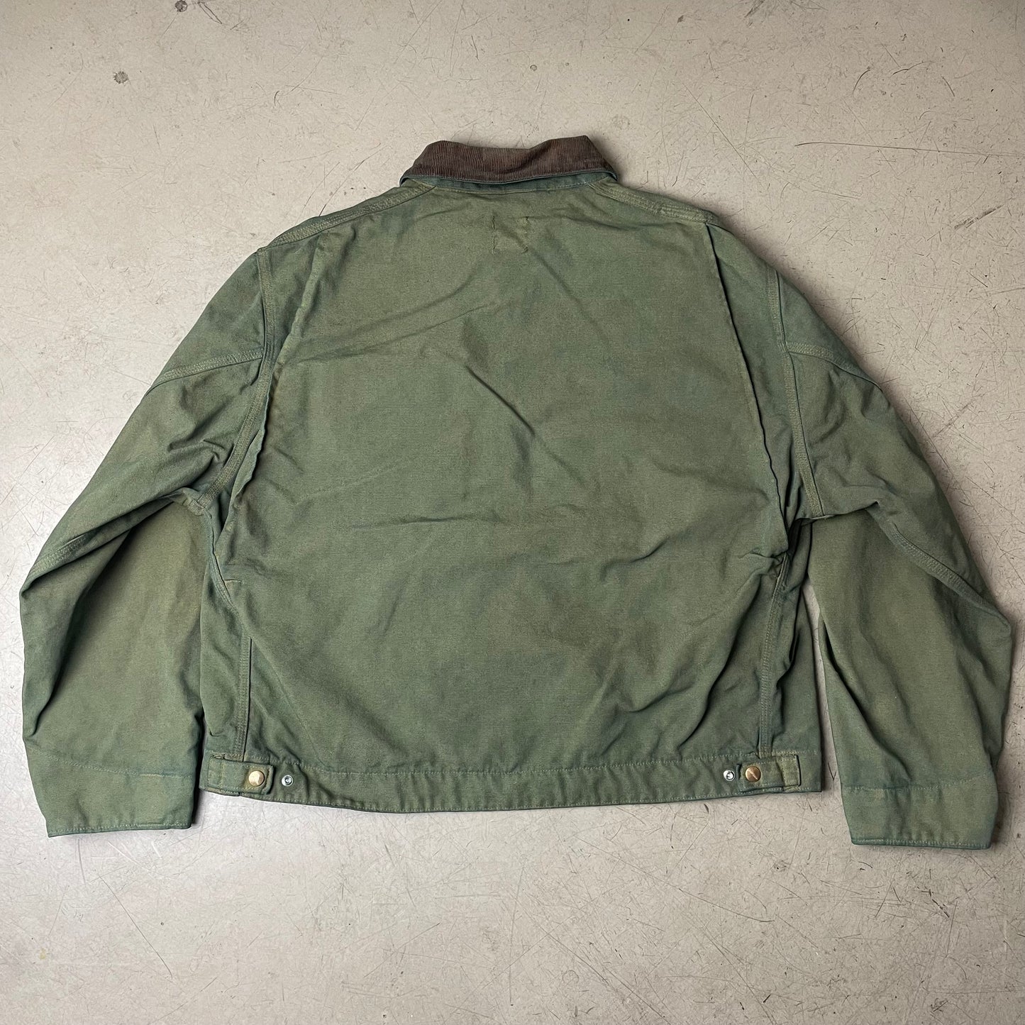 (L) Carhartt Detroit Workwear Jacke dunkelgrün