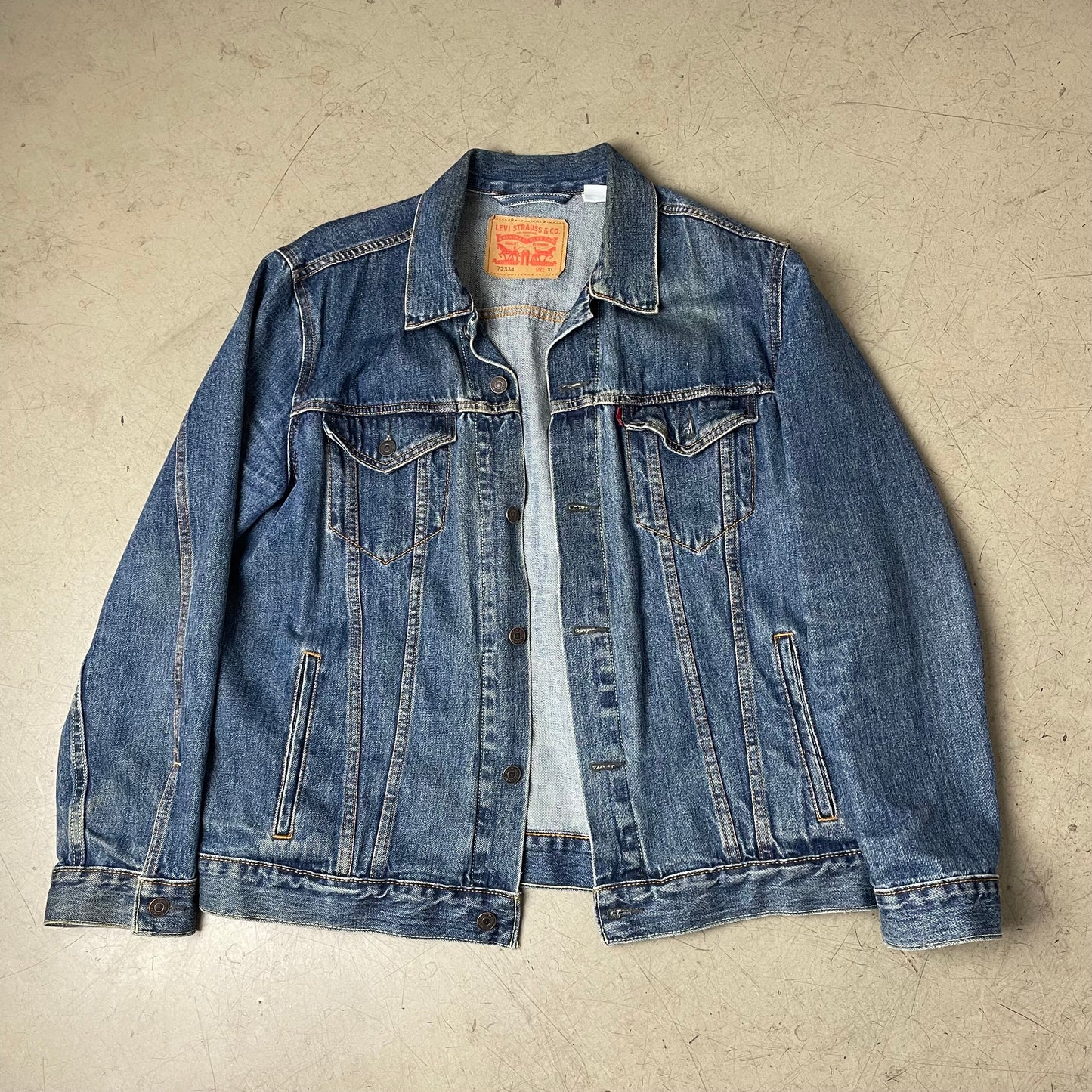(XL) Levi’s Jeansjacke blau