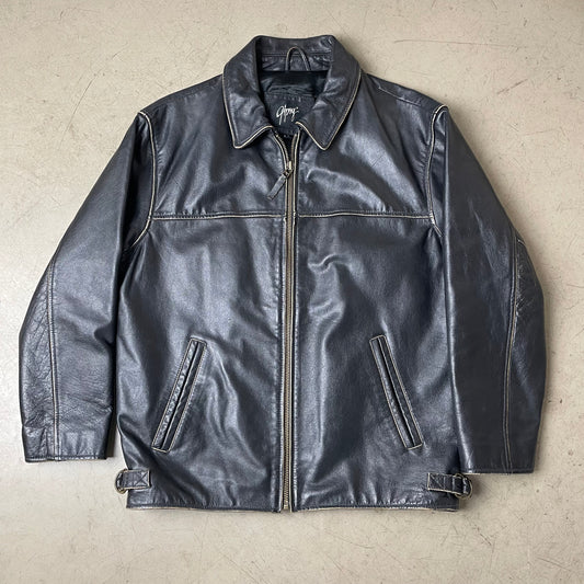 (M) Gipsy Lederjacke schwarz