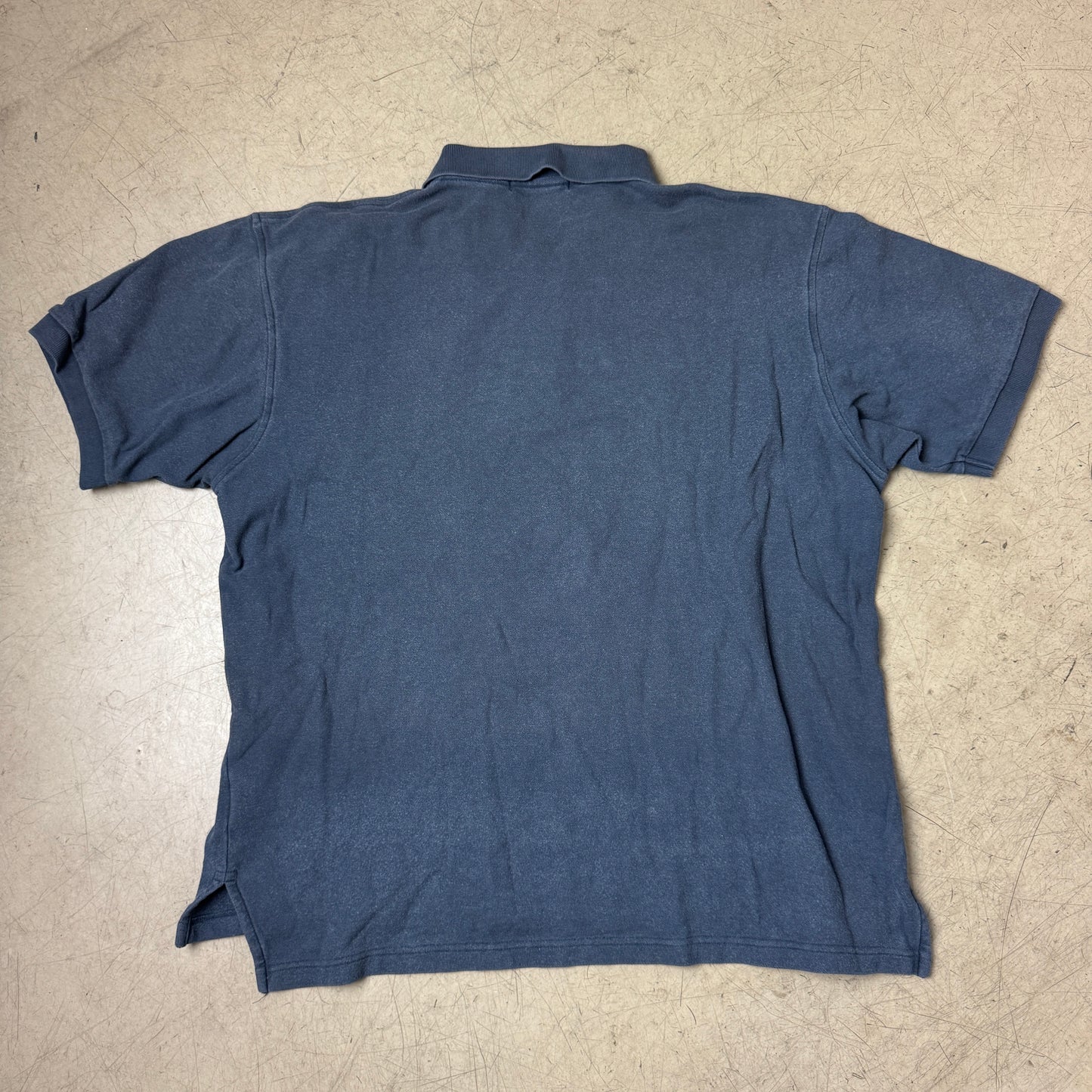 (XL) 1990s Yves Saint Lauren Polo Tshirt blau