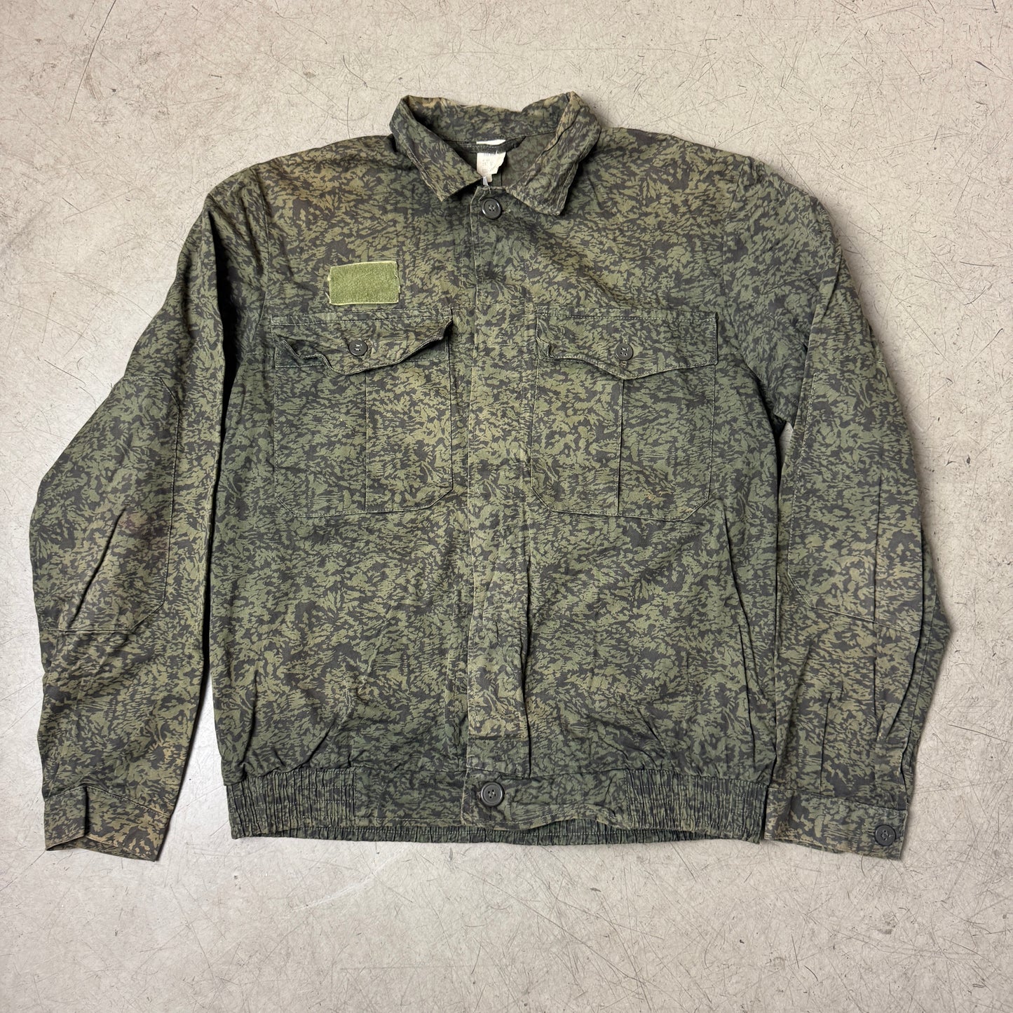 (S-M) Army Tarn Camo Jacket