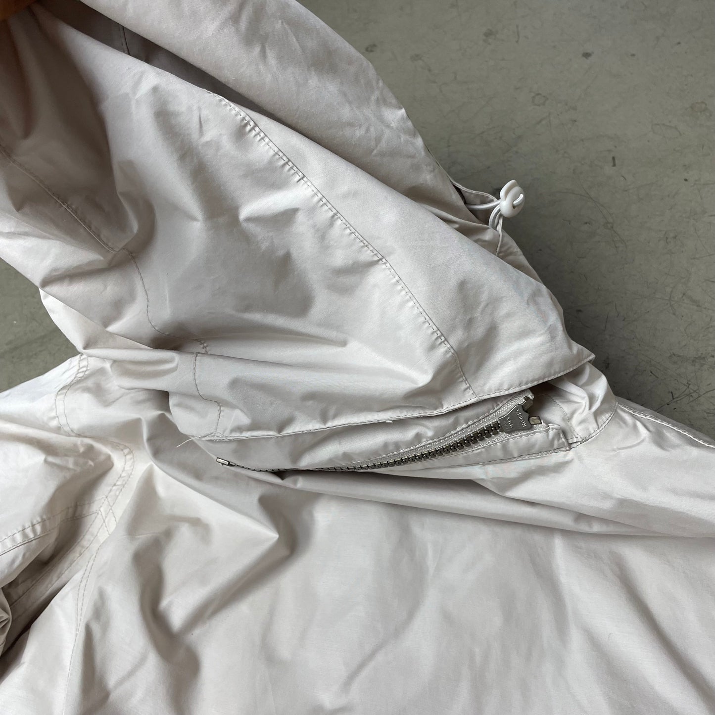 (L) Burberry Trench Coat Parka Mantel Wmn beige Creme