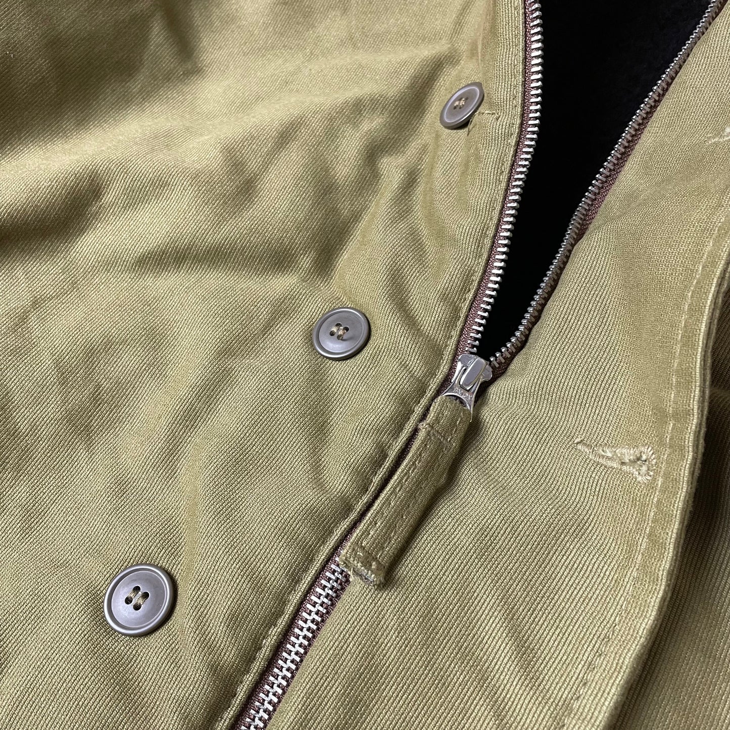 (L) Pike Brothers Navy Department Army Jacke Khaki grün