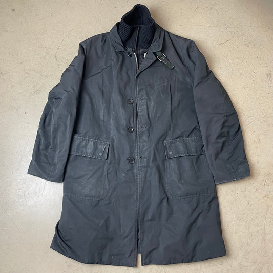 (M) Moncler Mantel Jacke lang schwarz