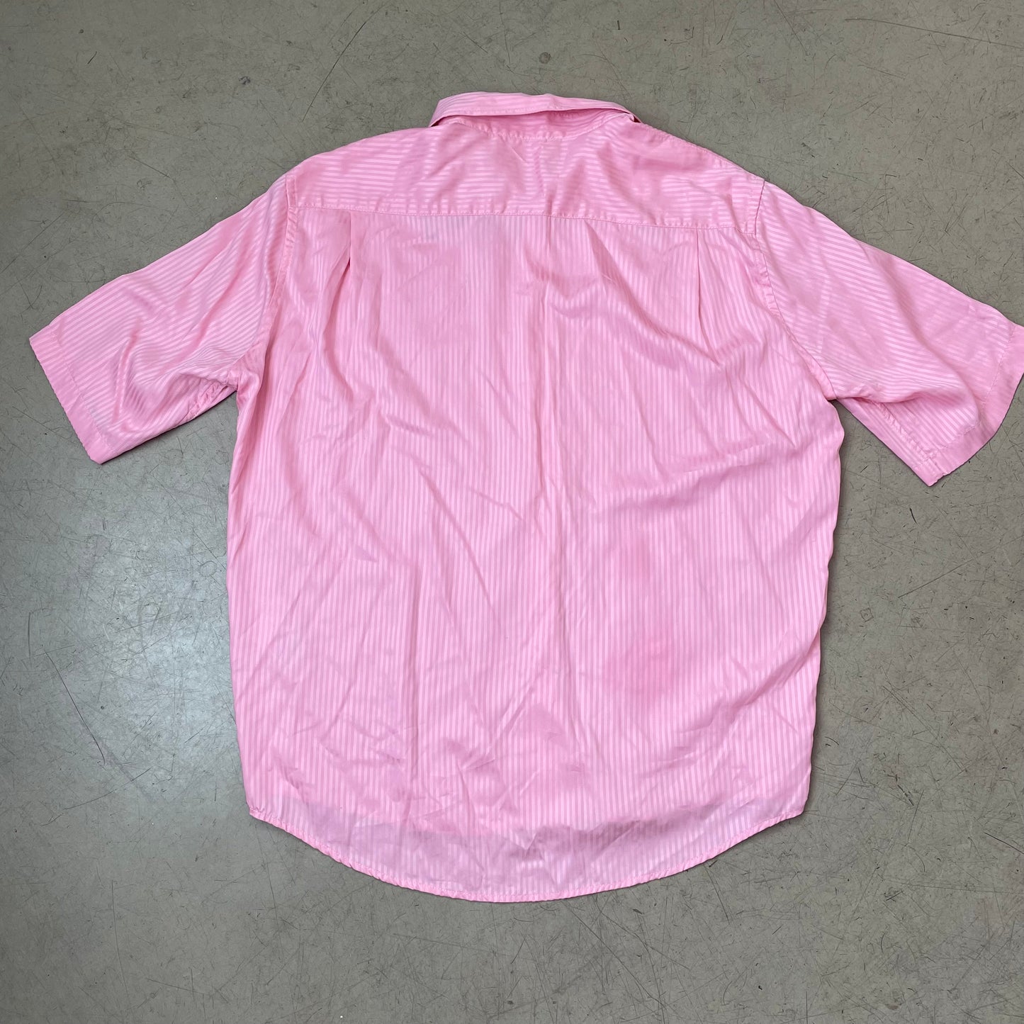 (L) Acne Studios Kurzarm Hemd pink rosa gestreift 46