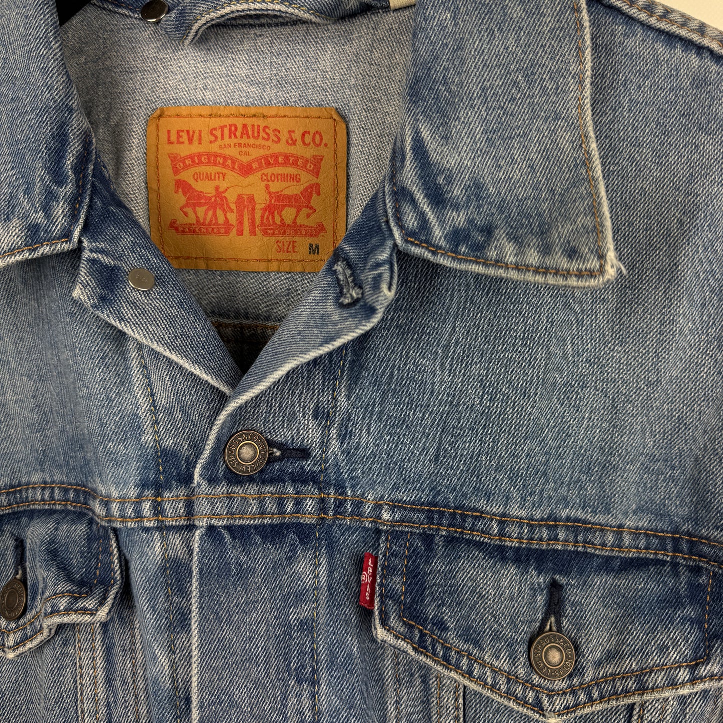 (M) LEVIS JEANSJACKE