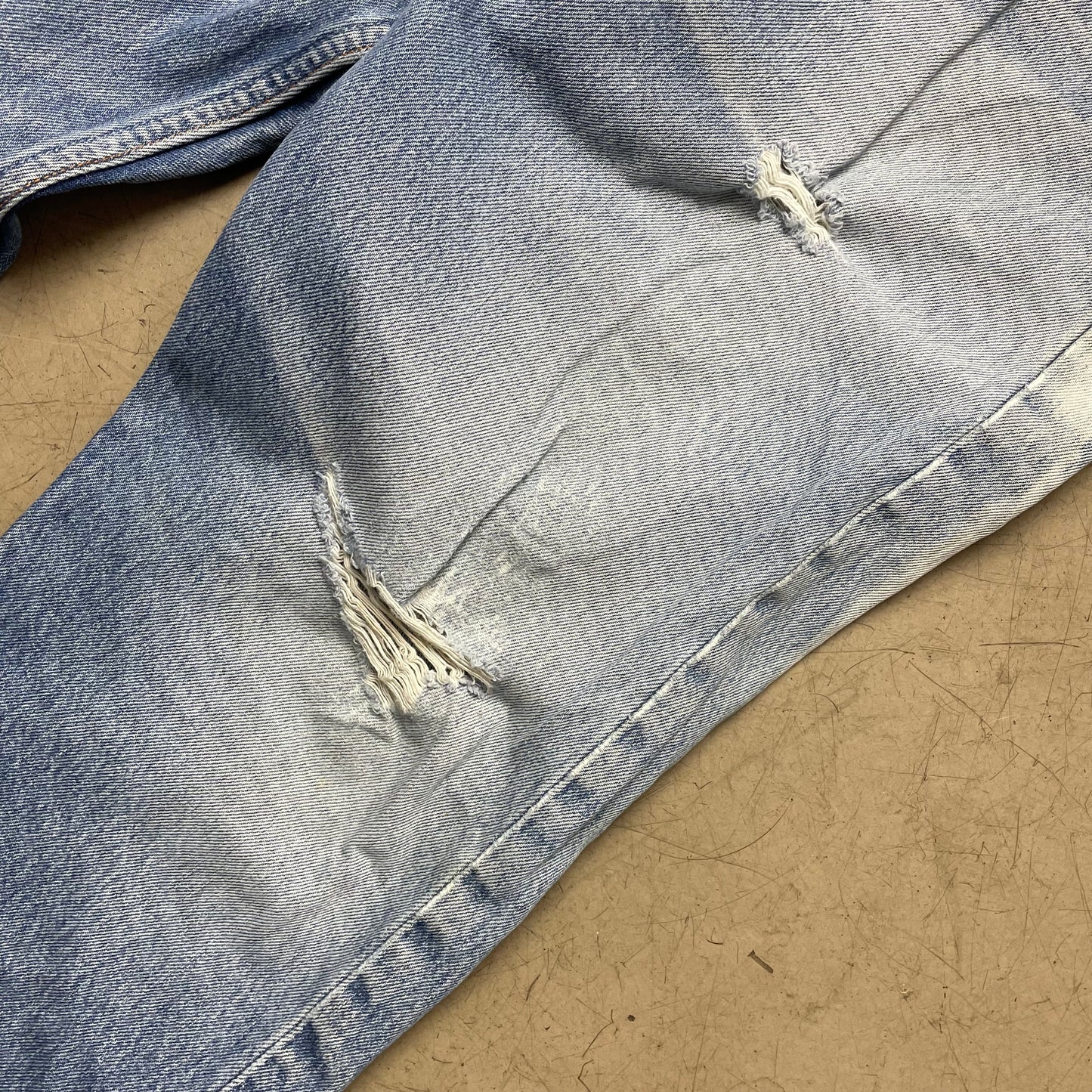 (L-XL) 1998 Levi’s 501 Jeanshose faded hellblau W38L31