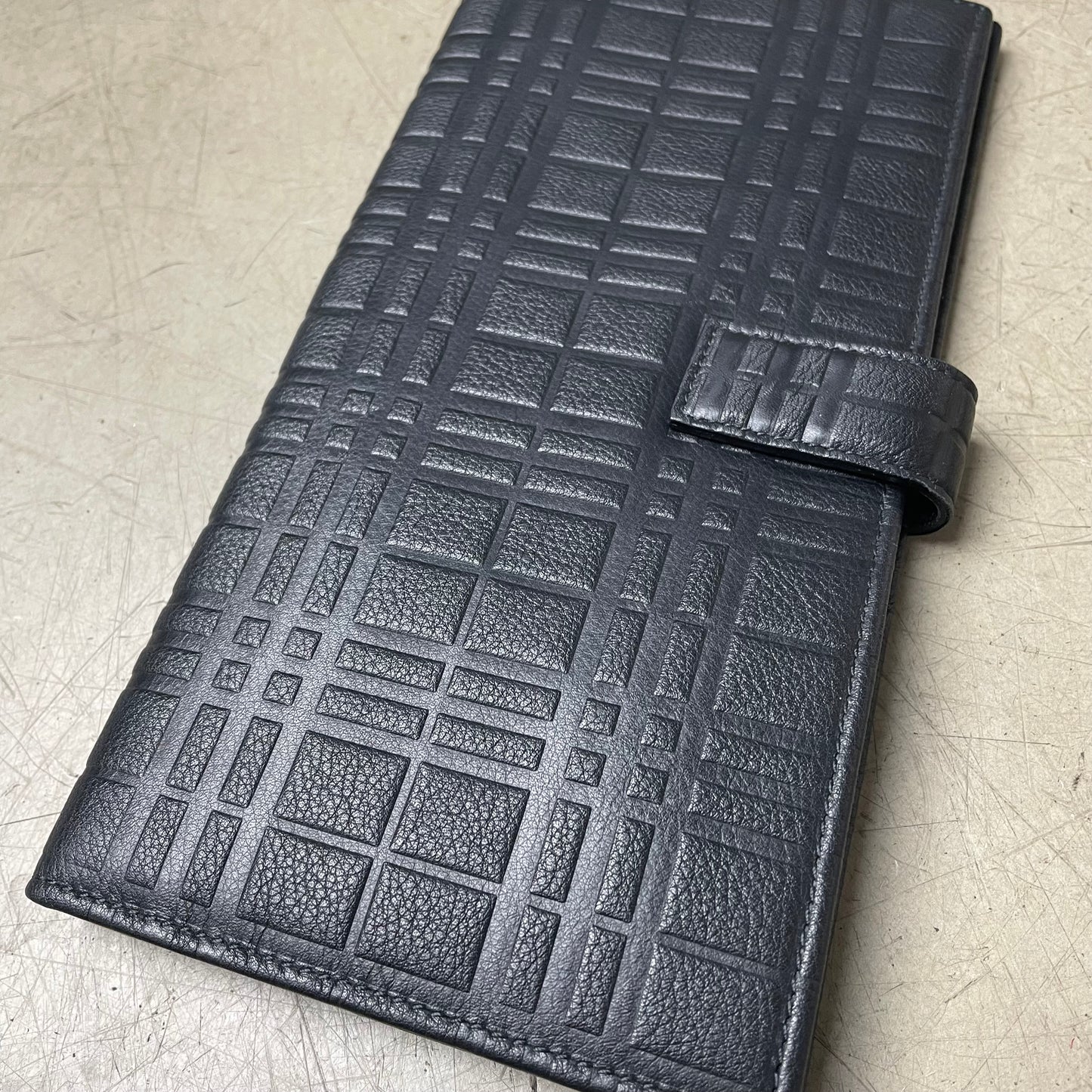 Burberry London Leder Geldbeutel schwarz