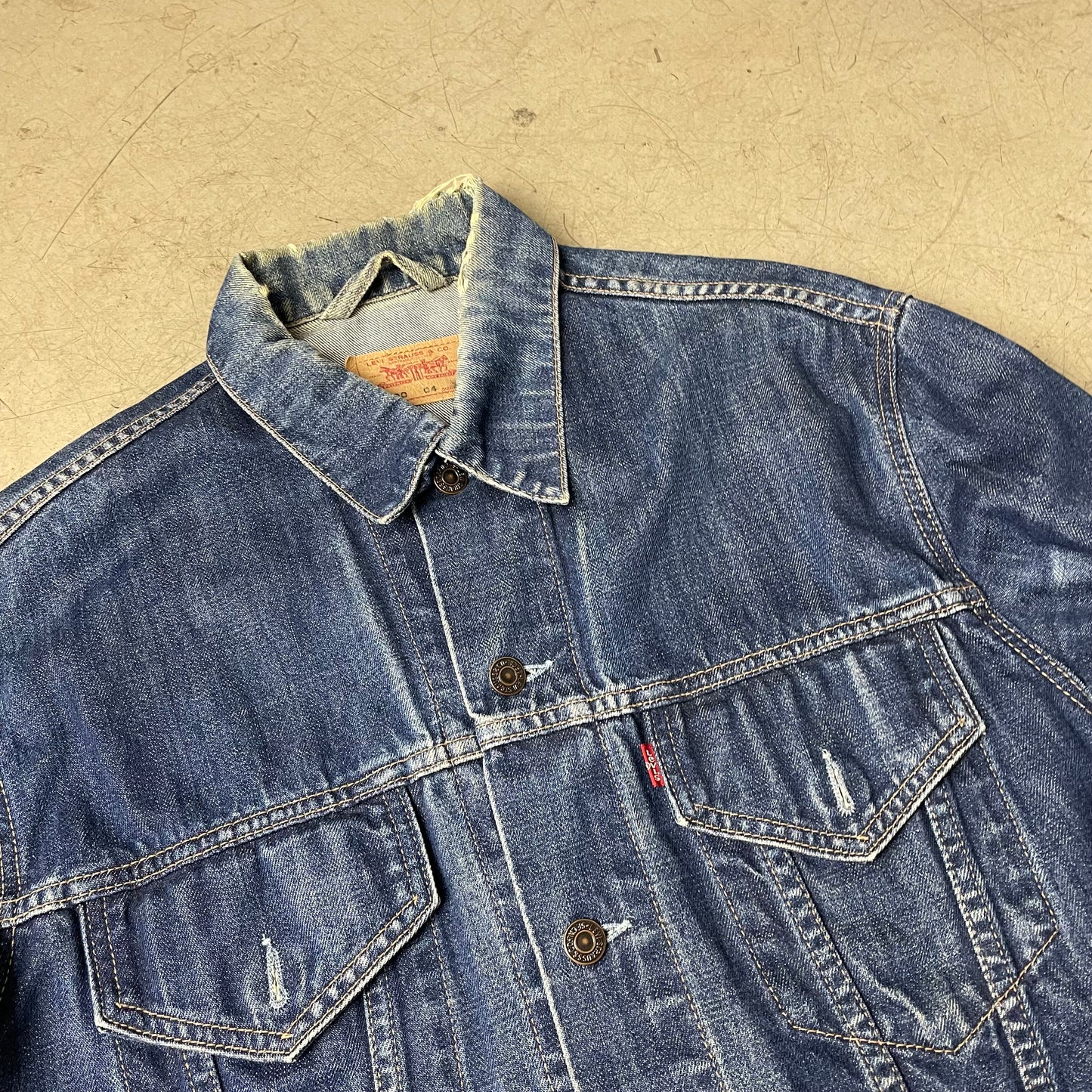 (XXL) Vintage Levi’s Jeansjacke Denim blau