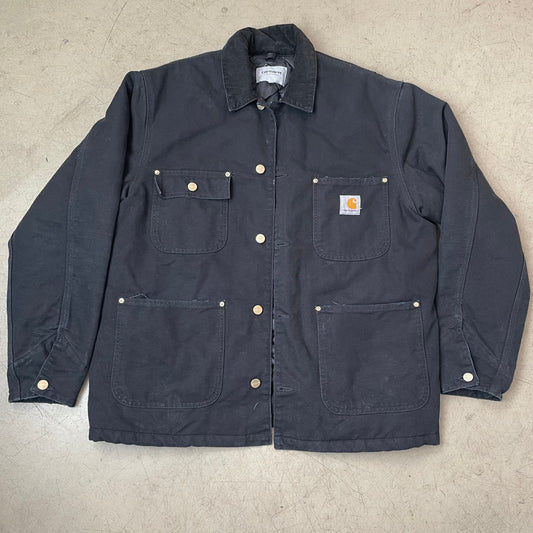 (L) Carhartt Padded Chore Jacket Workwear schwarz