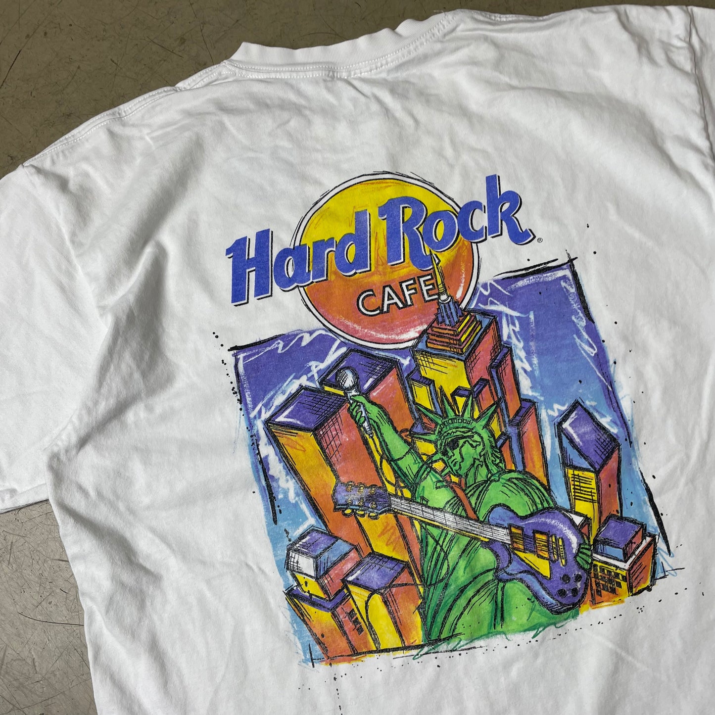 (XXL) Hard Rock Café New York Tshirt weiß
