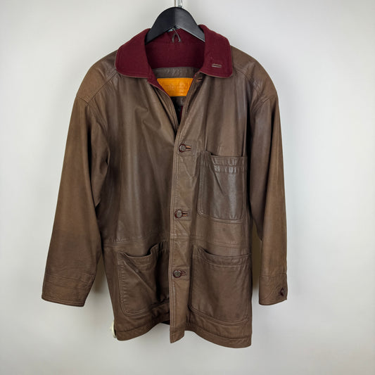 (M) TIMBERLAND LEDERJACKE