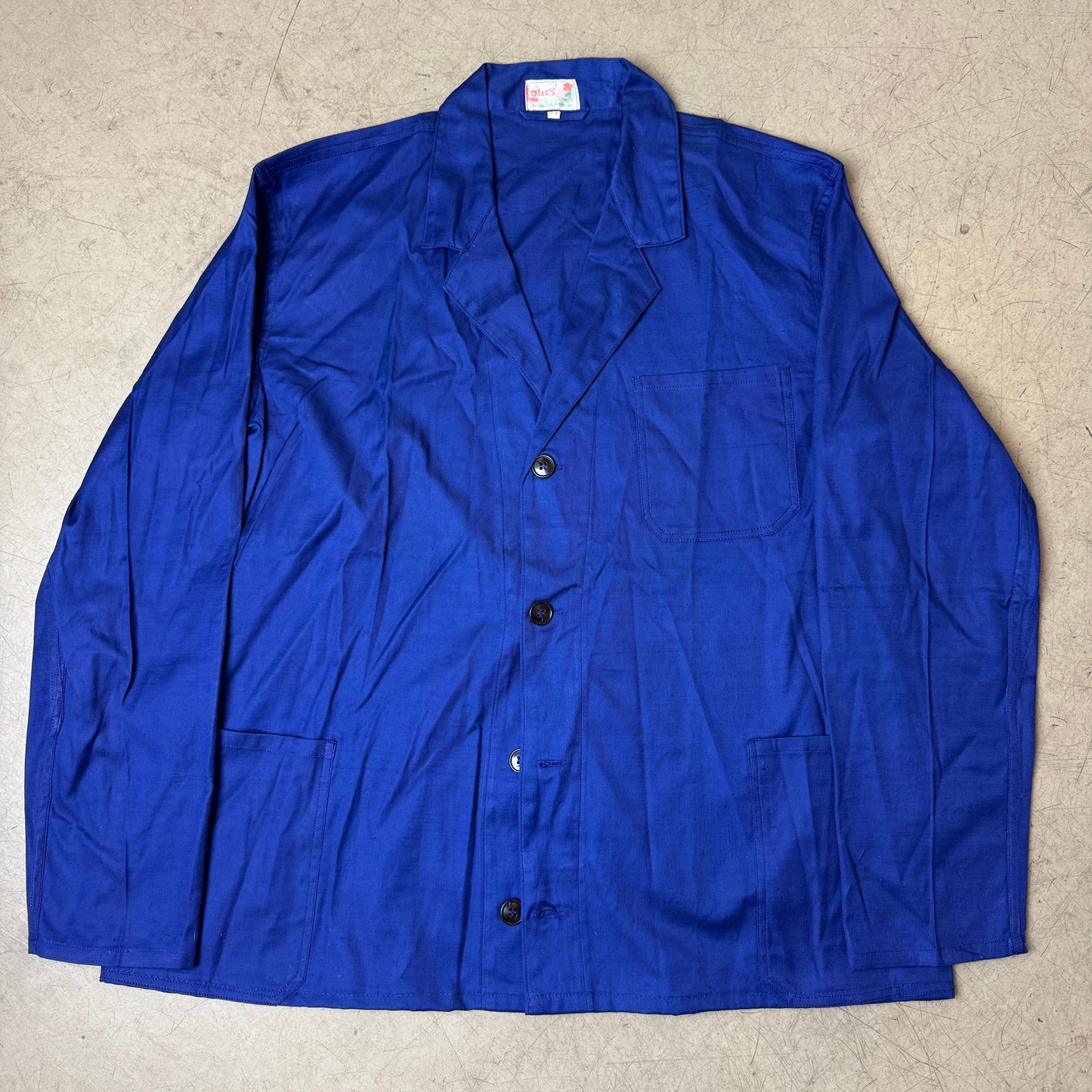 (XL-XXL) French Work Shirt blau