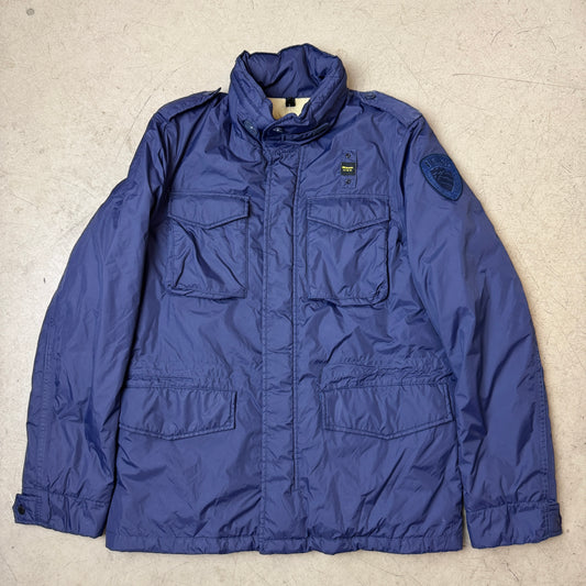 (L) Blauer USA Military Jacket dunkelblau