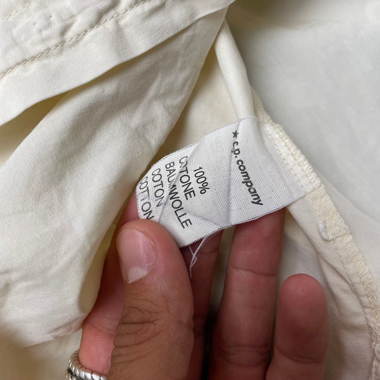 (XL) Vintage Stone Island Marina Pocket Shirt Hemd beige Creme