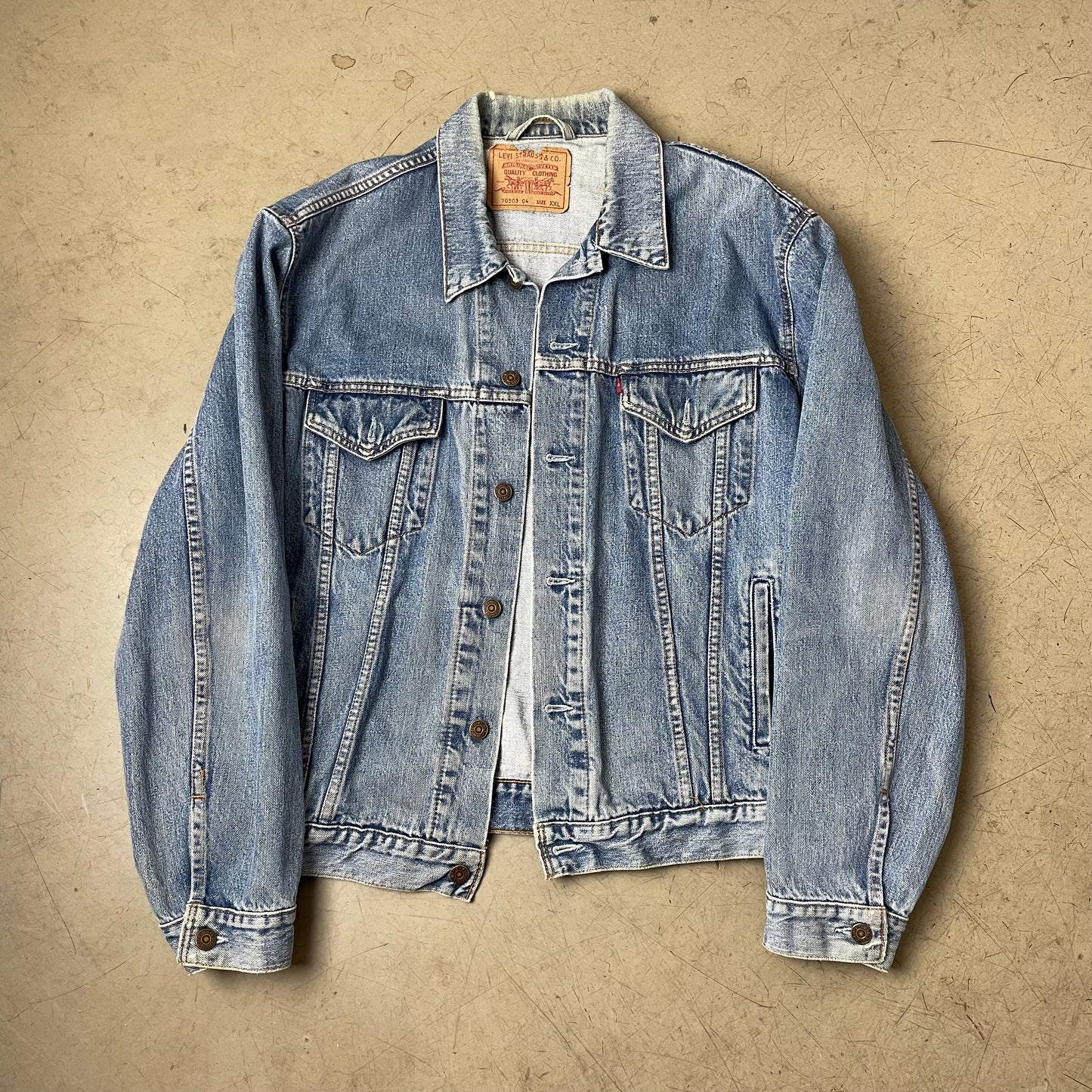(XXL) Levi’s Jeansjacke hellblau