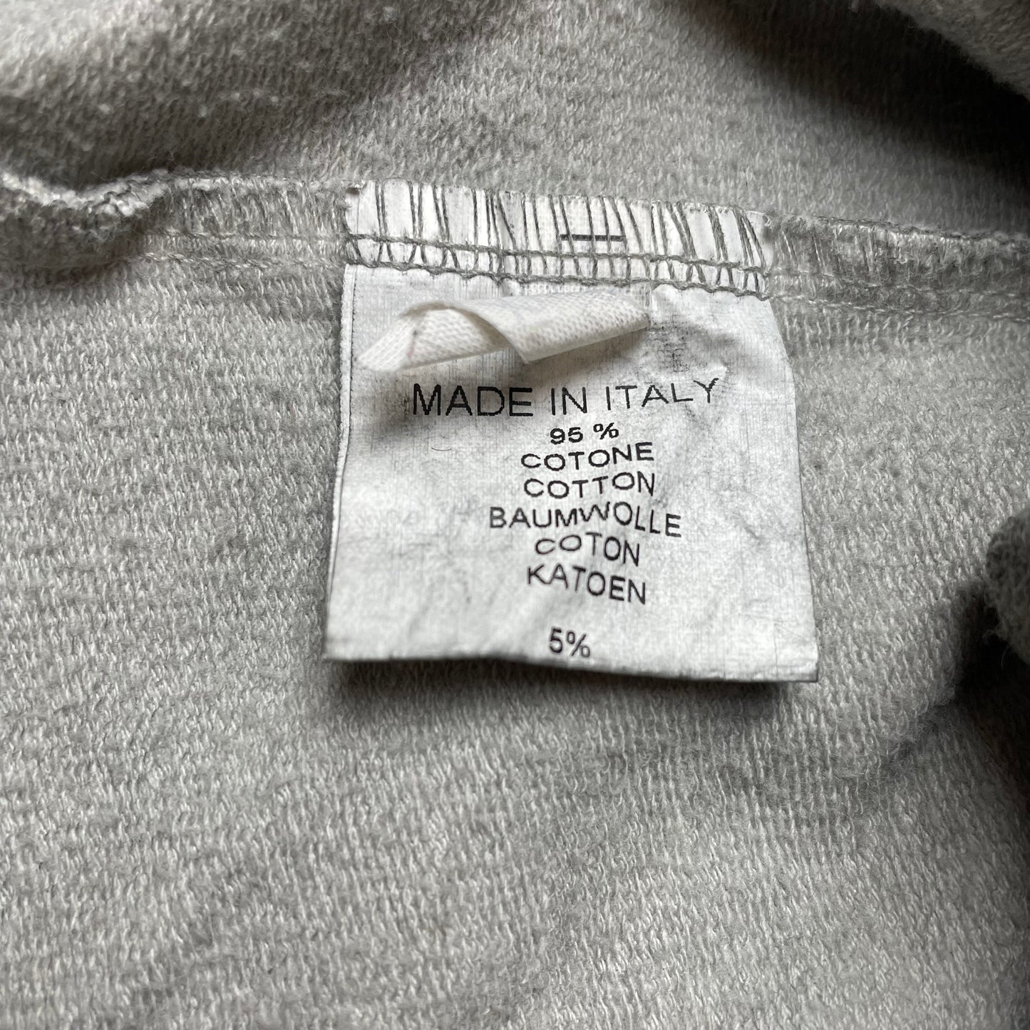 (XL) Bottega Cotton Cardigan Faded hellgrau