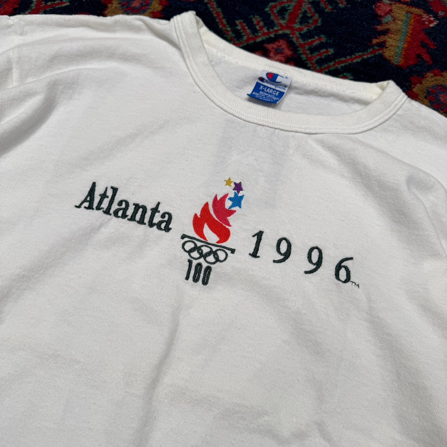 (XL) RARE ATLANTA 1996 OLYMPIC CHAMPION T-SHIRT