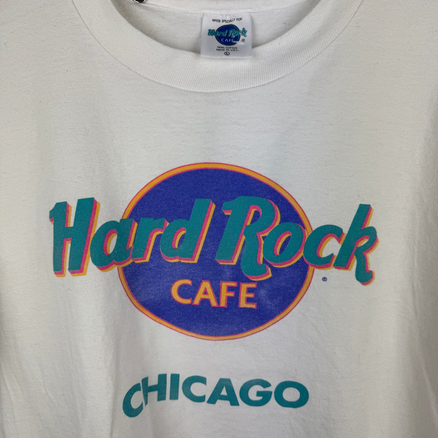 (L) 90S HARD ROCK CAFE T-SHIRT
