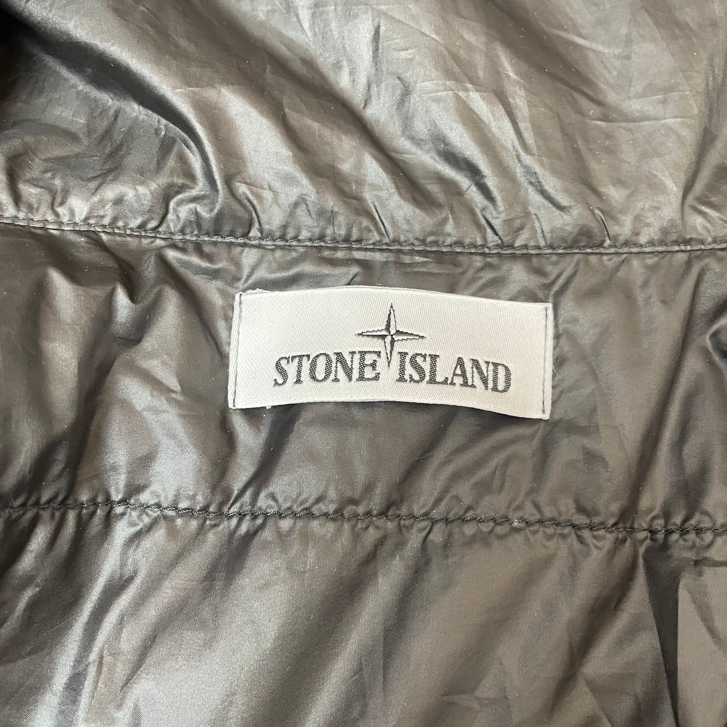 (M-L) Stone Island Parka Jacke schwarz