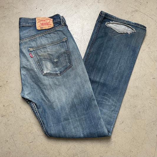 (M) Levi’s 501 Jeanshose blau W33L34