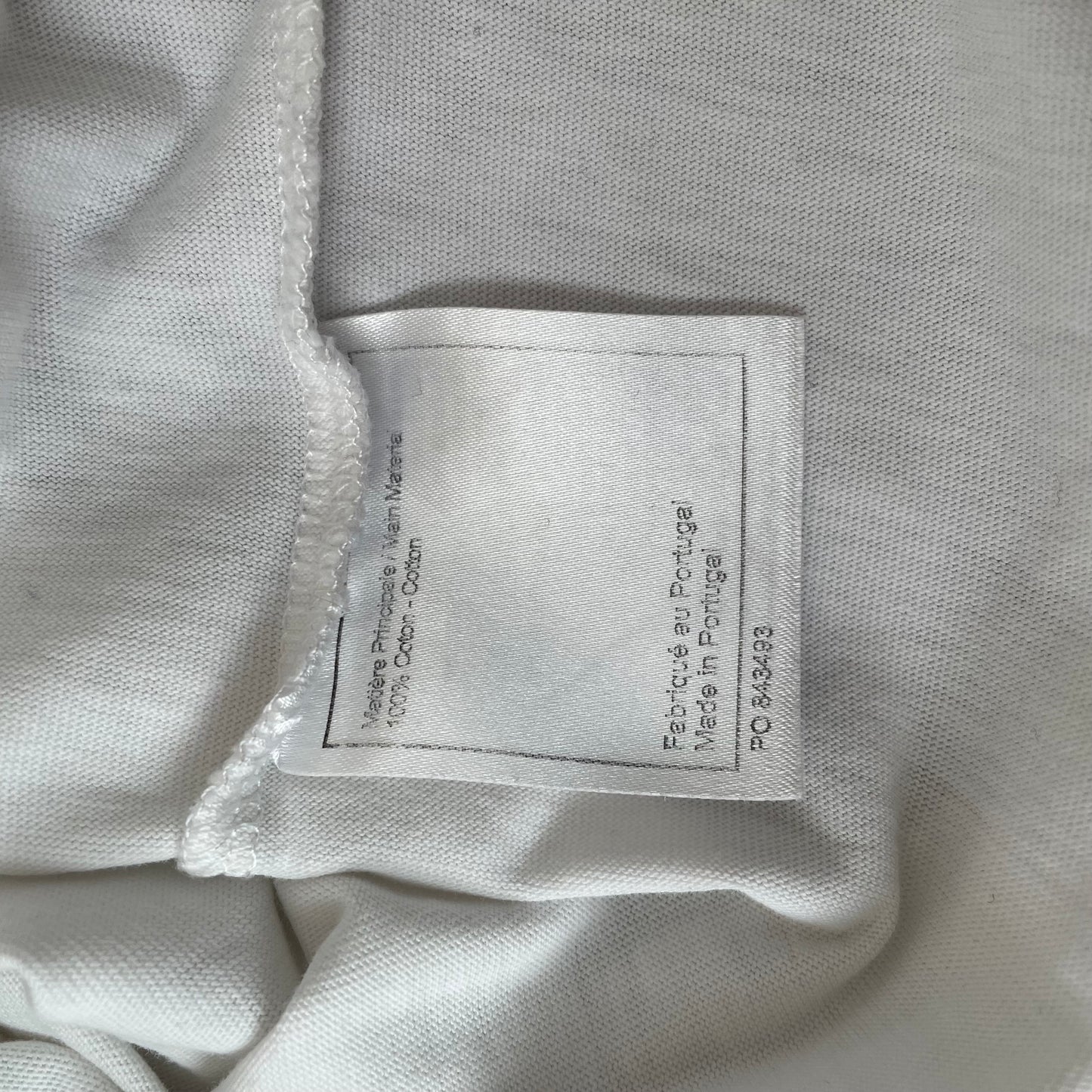 (M) Chanel Uniforms Logo Longsleeve schwarz weiß