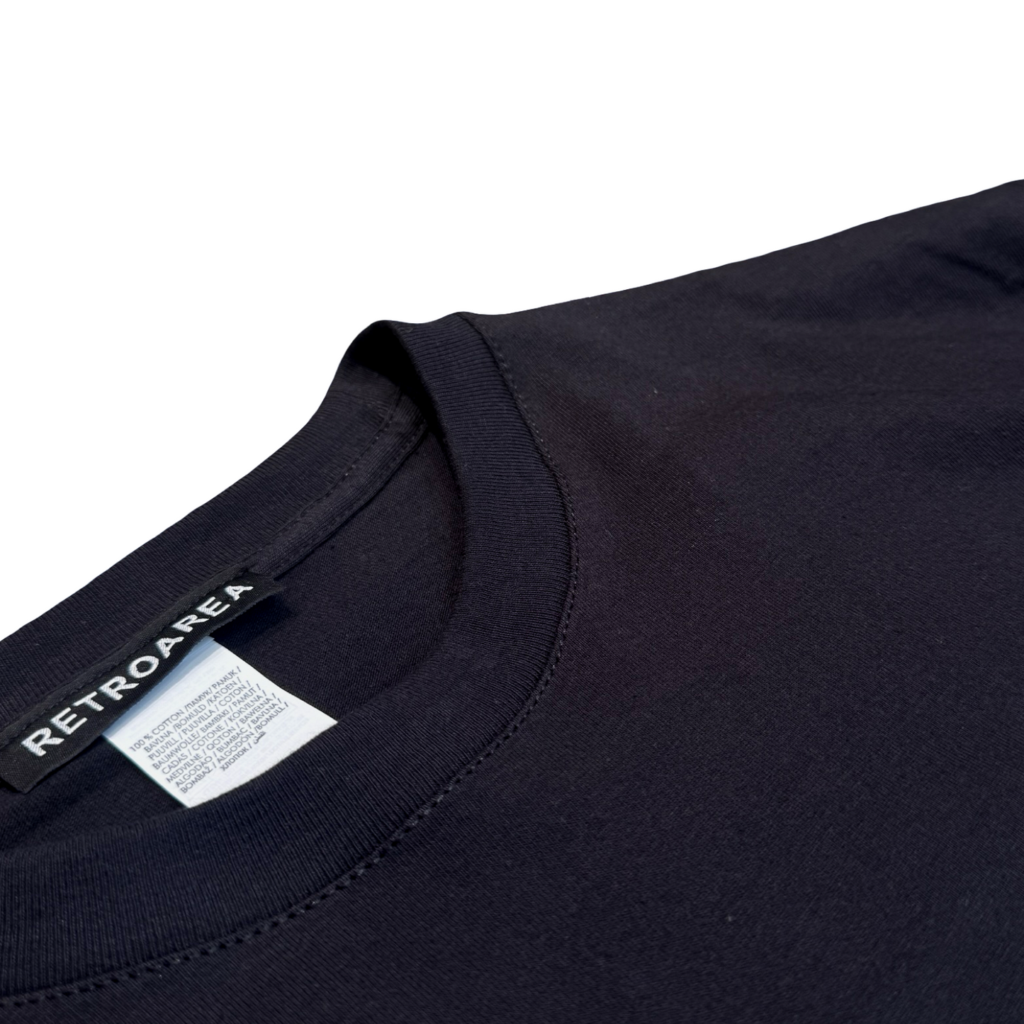 RETROAREA BASIC LONGSLEEVE (BLACK)