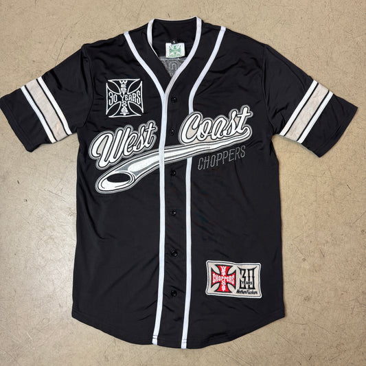 (S-M) Rare West Coast Choppers Baseball Jersey