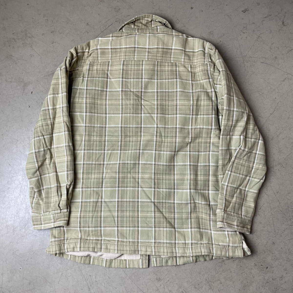 (L) Woolrich Wmn Flanellhemd beige khaki