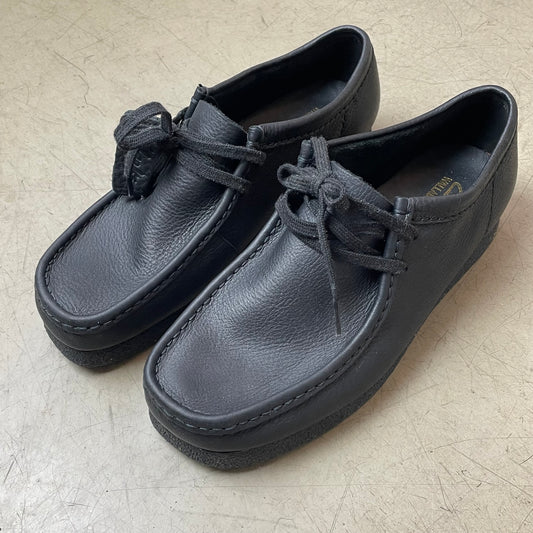 (41) Clarks Wallabee Sneaker Leder Schuh schwarz